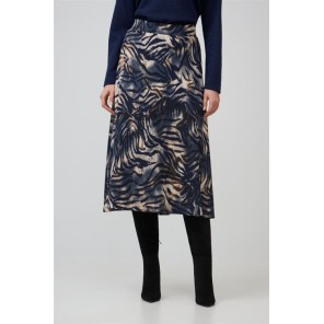 Batida Rok dierenprint 2603 Midnight blue