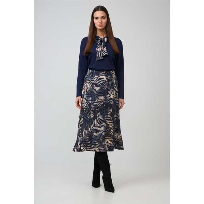 Batida Rok dierenprint 2603 Midnight blue Batida Rok dierenprint 2603 Midnight blue