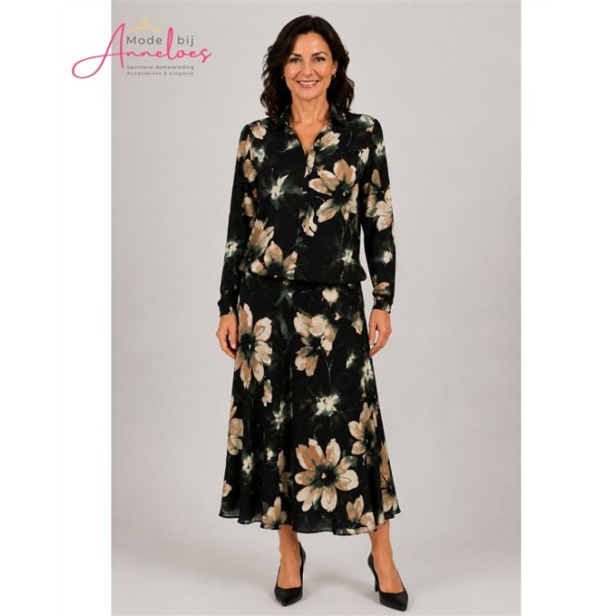 Batida Rok Bloemenprint 2604 Forest print
