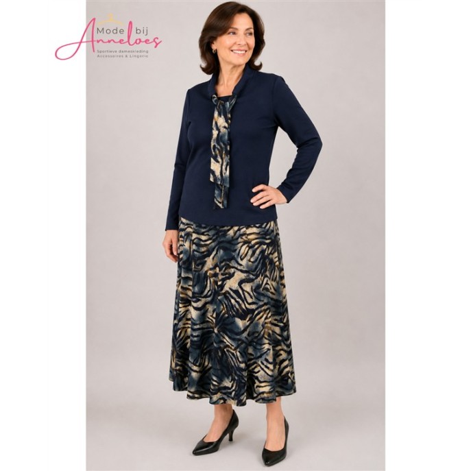 Batida Pullover 2584 sjaaltje Blue Batida Pullover 2584 sjaaltje Blue