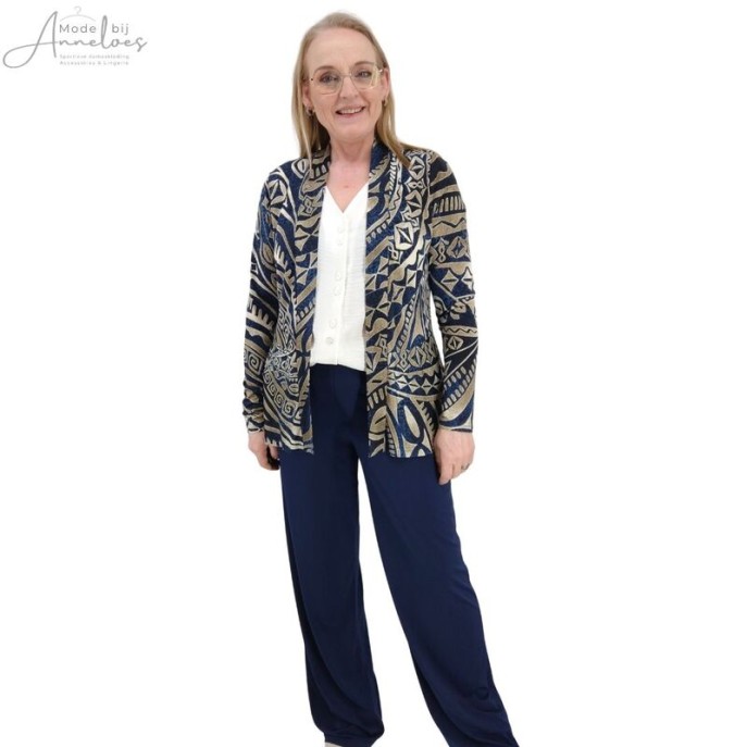 Z Batida Vest losvallend Big Curves print