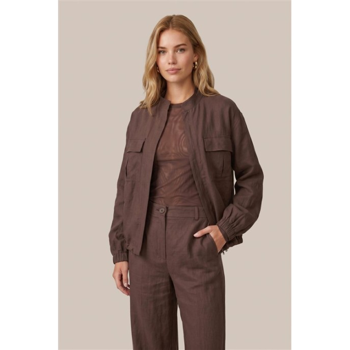 CS the Label Blouse Jinora Mocha Brown CS the Label Blouse Jinora Mocha Brown