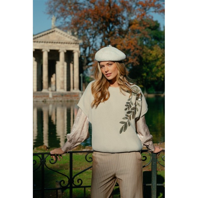 CS the Label Pullover Victoria 26NOC05 KM Zand CS the Label Pullover Victoria 26NOC05 KM Zand