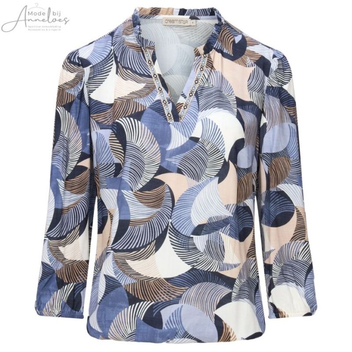 Dreamstar Blouse Candice Eyelash Indigo