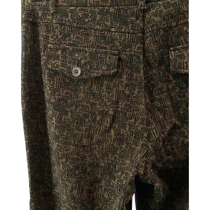 Dreamstar Broek Lukus fancy jaqcuard Camel Zwart