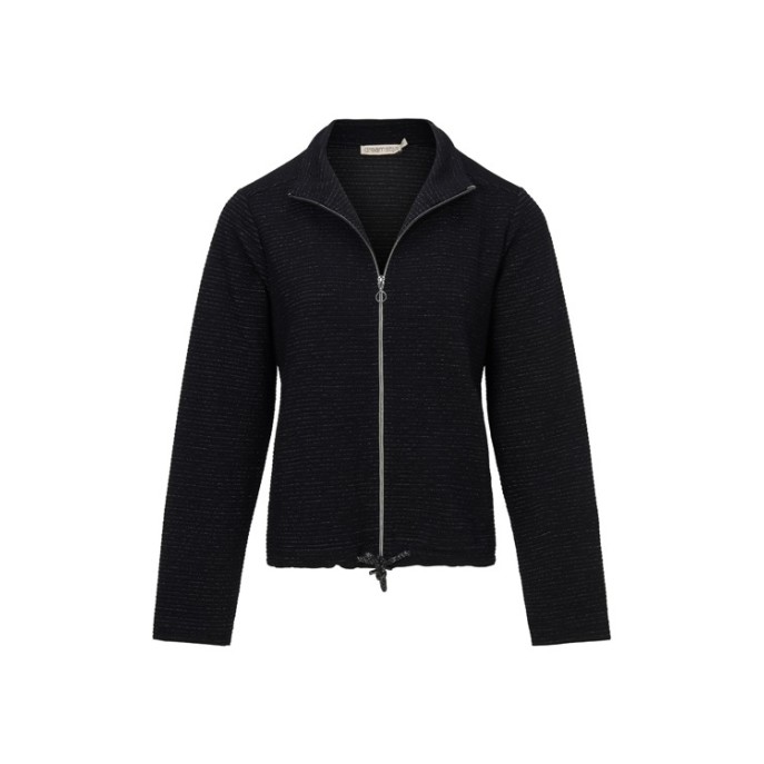 Dreamstar Vest Anais streep glitter Zwart