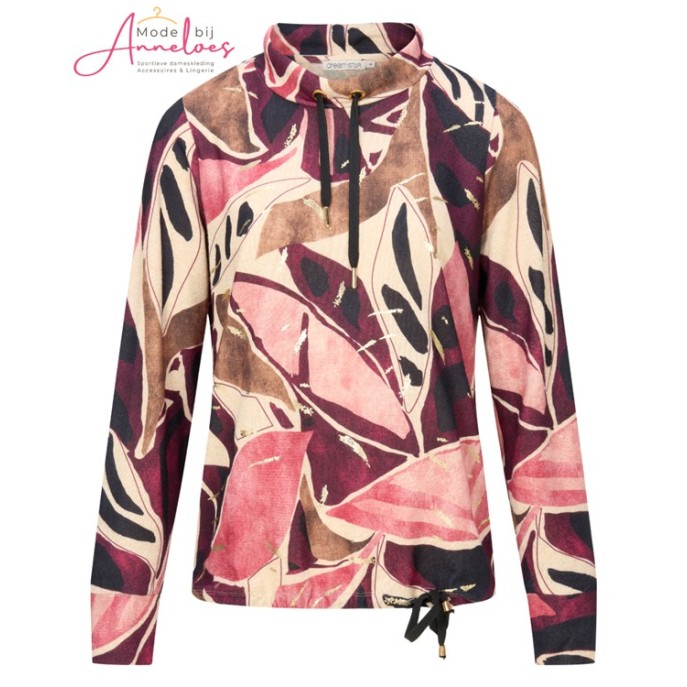 Dreamstar Pullover Edwina Col Burgundy mix