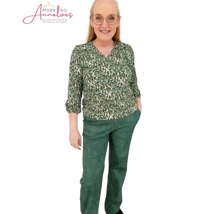 Dreamstar T-shirt Jeanny veegje Forest