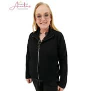 Dreamstar Vest Anais streep glitter Zwart