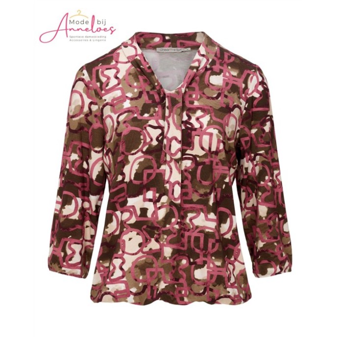 Dreamstar Blouson 138 Becky Aquarel - Berry Bruin Dreamstar Blouson 138 Becky Aquarel - Berry Bruin