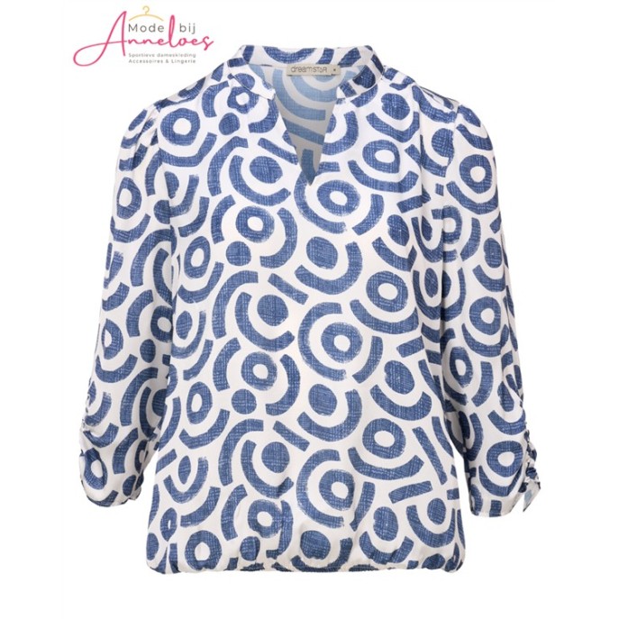 Dreamstar Blouse 120 Calam Tribal Indigo mix
