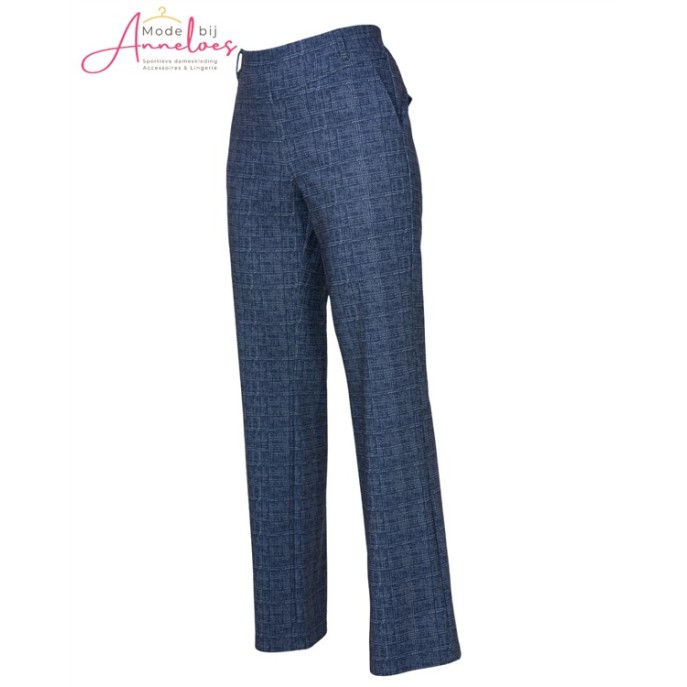 Dreamstar Broek 121 Jakko ruit Indigo mix Dreamstar Broek 121 Jakko ruit Indigo mix