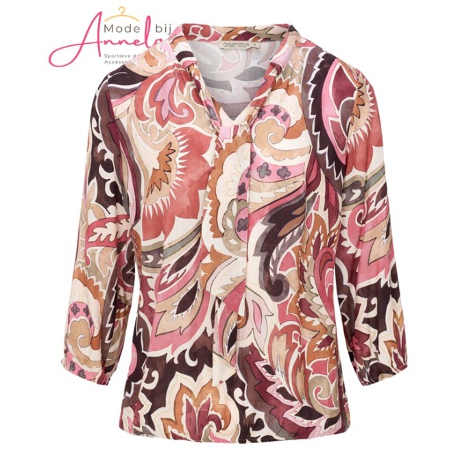 Dreamstar Blouse 117 Yura Ornament Berry Mix Dreamstar Blouse 117 Yura Ornament Berry Mix