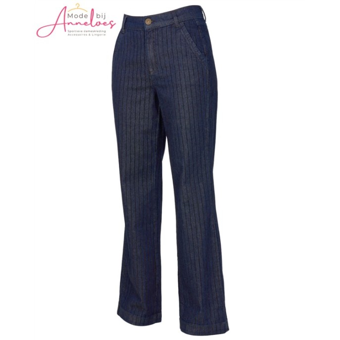 Dreamstar jeans 211 Linora Blue denim streep Dreamstar jeans 211 Linora Blue denim streep