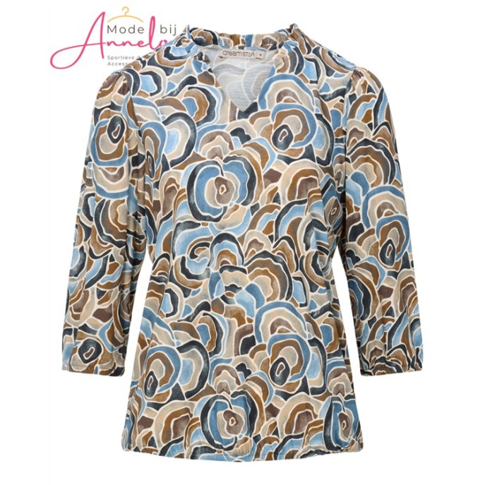 Dreamstar shirt 145 Gemma inktroos Indigo mix
