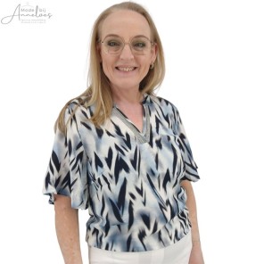 Dreamstar Blouse Emily safari Blue mix