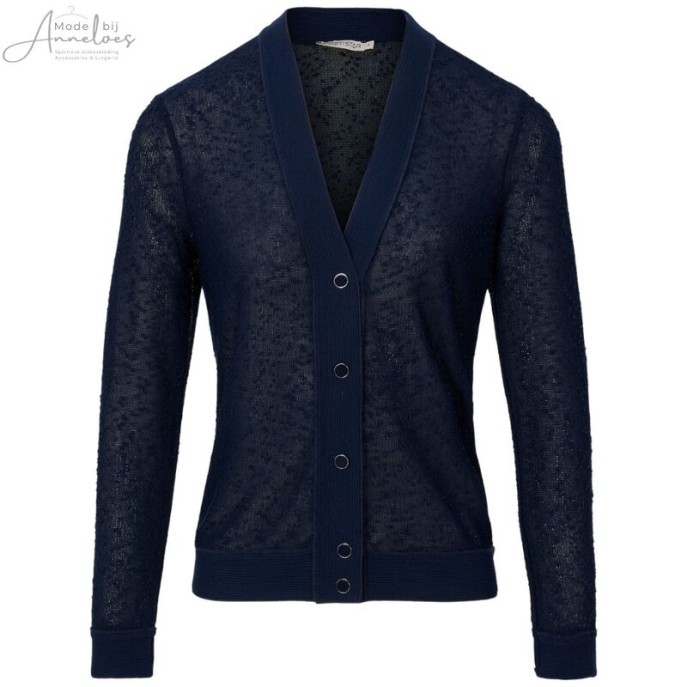 S Dreamstar Vest Anja uni knoop Indigo