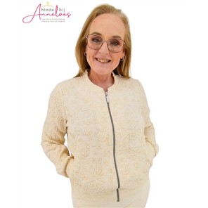 Dreamstar Jasje Lino structuur - Ivoor Dreamstar Jasje Lino structuur - Ivoor