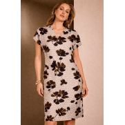 Z Dreamstar Jurk 227 Lizzy bloem Bruin mix Z Dreamstar Jurk 227 Lizzy bloem Bruin mix