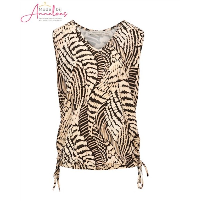 Dreamstar Top Singlet Allegra motion 313 strik - Bruin mix Dreamstar Top Singlet Allegra motion 313 strik - Bruin mix