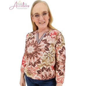 Dreamstar Blouse 108 Cemily mandala Pink mix Dreamstar Blouse 108 Cemily mandala Pink mix