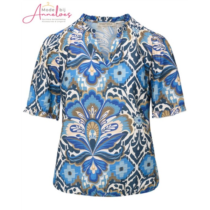 Dreamstar Blouse Sjuul barok Blue mix