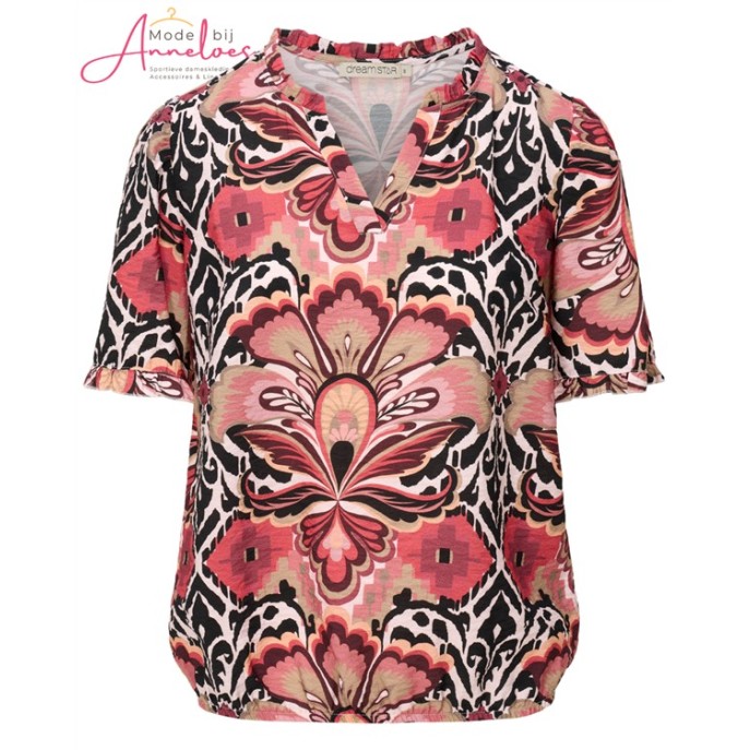 Dreamstar Blouse Sjuul barok Pink mix Dreamstar Blouse Sjuul barok Pink mix