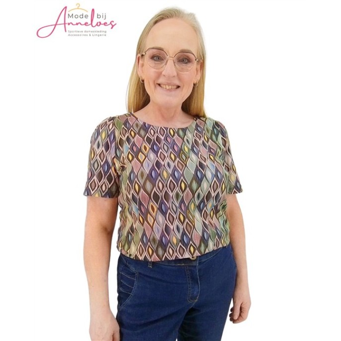 Dreamstar Shirt druppels Waikiki multicolor