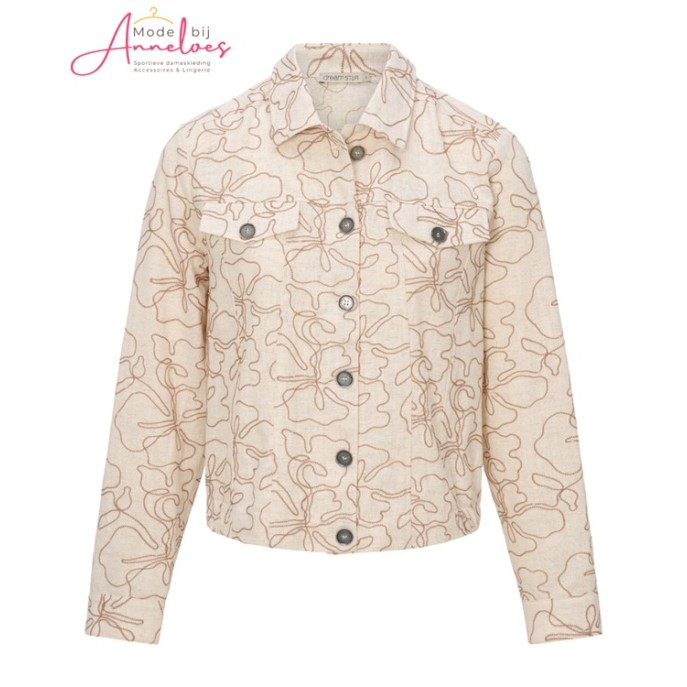 Dreamstar Jasje Raoul borduur Naturel bruin