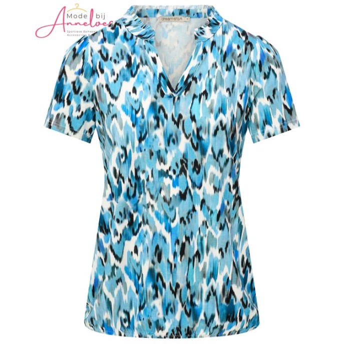 Dreamstar Shirt Jetta blurry Blue mix Dreamstar Shirt Jetta blurry Blue mix