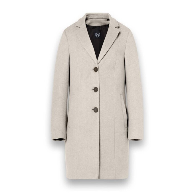 District Outerwear Winter mantel Sit Up Zand