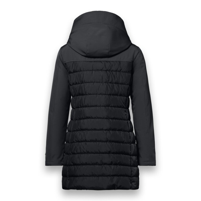 District Outerwear Winterjas St Moritz halflang Dark Shadow