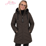 District winterjas Candy LM17320 Dark Brown District winterjas Candy LM17320 Dark Brown