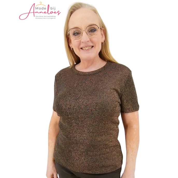 Elvira shirt KM Vickey Bronzed