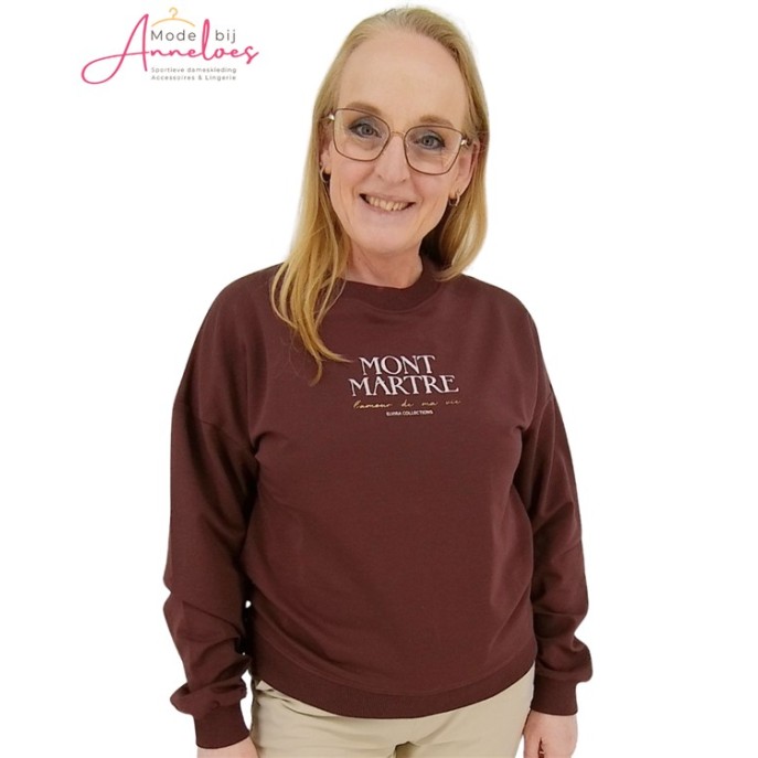 Elvira Pullover Montmartre Burgundy