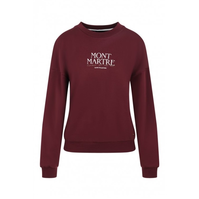 Elvira Gilet Beau Burgundy