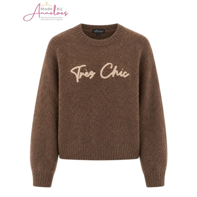 Elvira Pullover Skylar 26-051  - Mocha