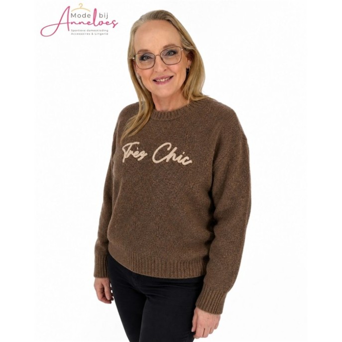Elvira Pullover Skylar 26-051  - Mocha