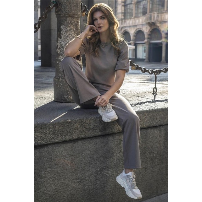 Elvira Pullover Izzy - Taupe melange