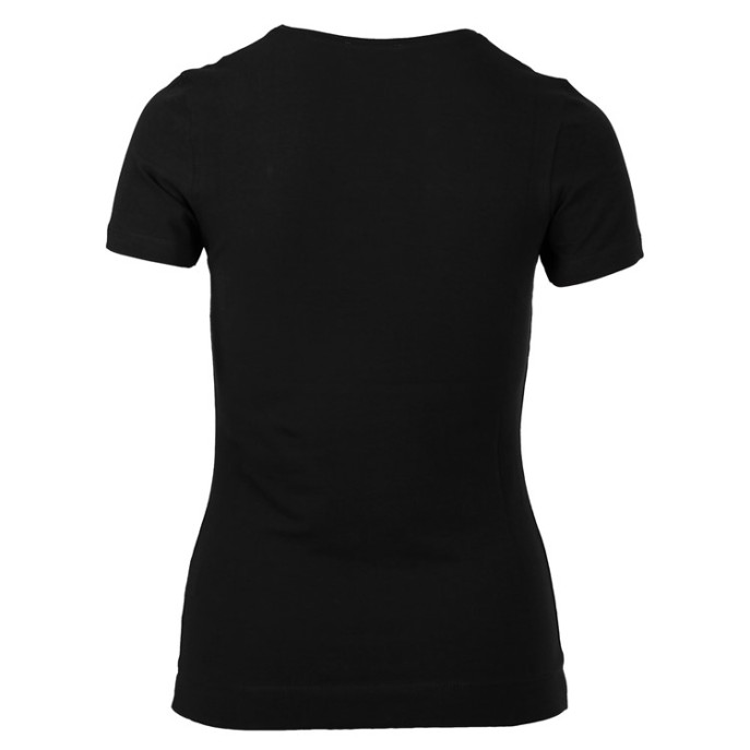 T-shirt KM basis - Zwart