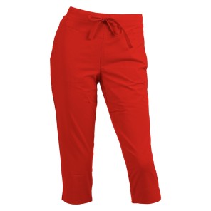 Broek capri travel - Rood