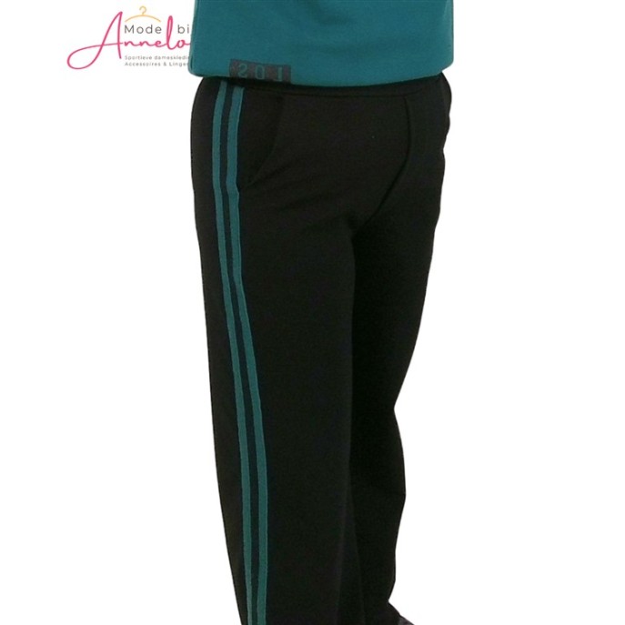 Enjoy Broek 150876 tape Zwart