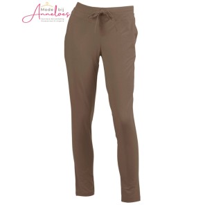 Enjoy broek 870710 travel smalle pijp Bruin