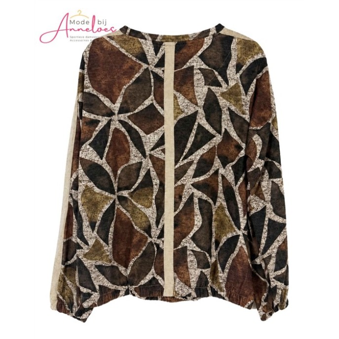 Enjoy Sweater cosy 156859 Donkerbruin