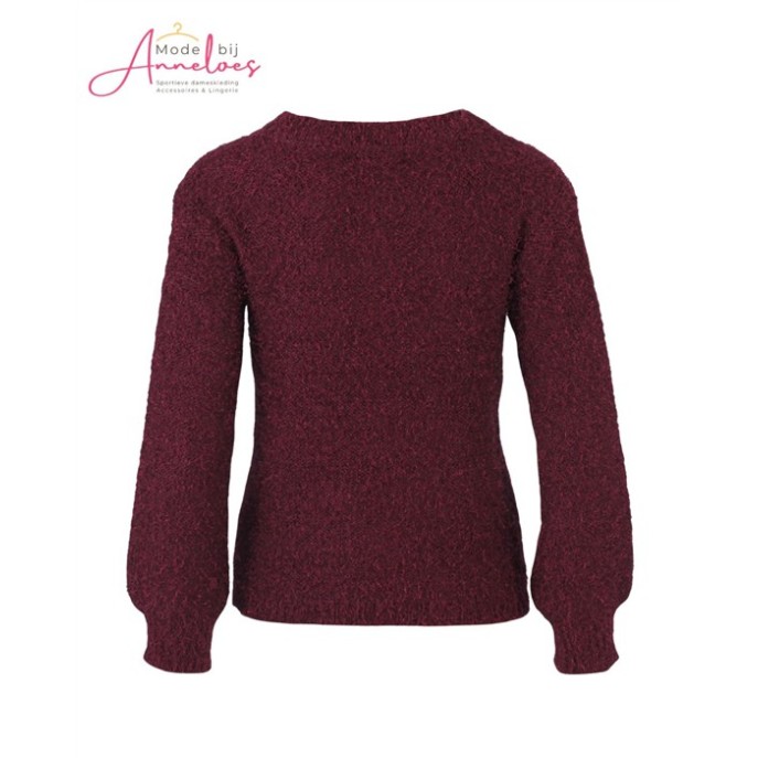 Enjoy Pullover Boxy fluffy 426492 - Port Enjoy Pullover Boxy fluffy 426492 - Port