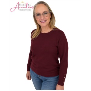 Enjoy Pullover knoopjes 890602 Port