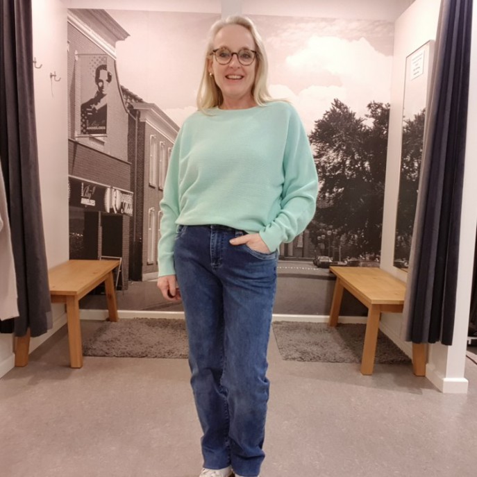 Jeans 5 pocket - Denim blauw