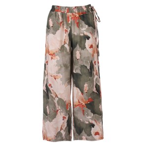 Z Enjoy Broek print wijde pijp army print