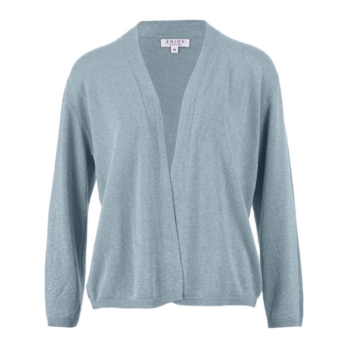 Z Enjoy Vest lurex Blue