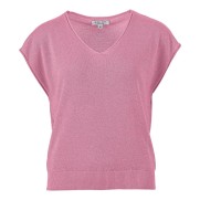 Enjoy Pullover lurex vhals Pink